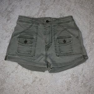 Cargo Green Shorts